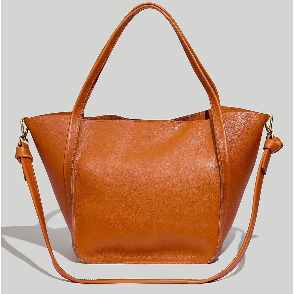 Madewell Tan Leather Satchel